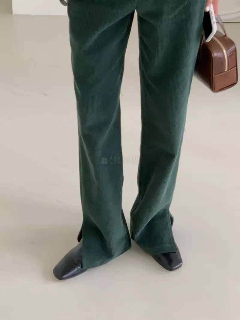 Chapter - Korean Women Fashion - #womensfashion - Belt Set Nomal Pants - 12