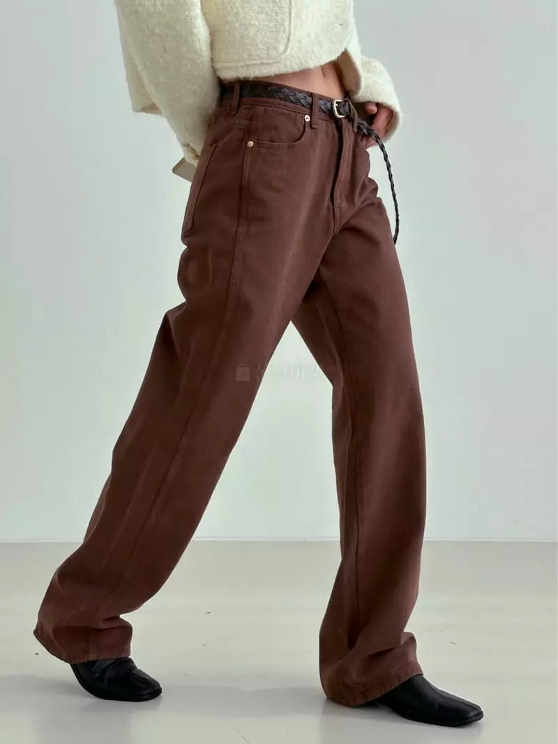 Chapter - Korean Women Fashion - #womensfashion - Brown Jeans
