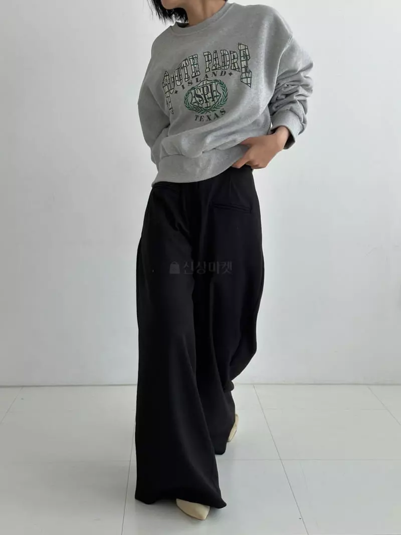 Chapter - Korean Women Fashion - #momslook - Check Sweatshirt - 4