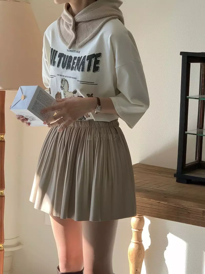 Chapter - Korean Women Fashion - #womensfashion - Leather Skirt - 5