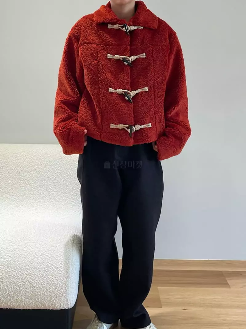 Charlotte - Korean Women Fashion - #womensfashion - Fleece Jacket - 4