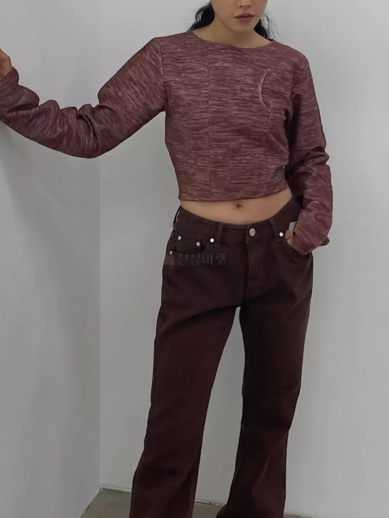 Charlotte - Korean Women Fashion - #momslook - Boat Neck Tee