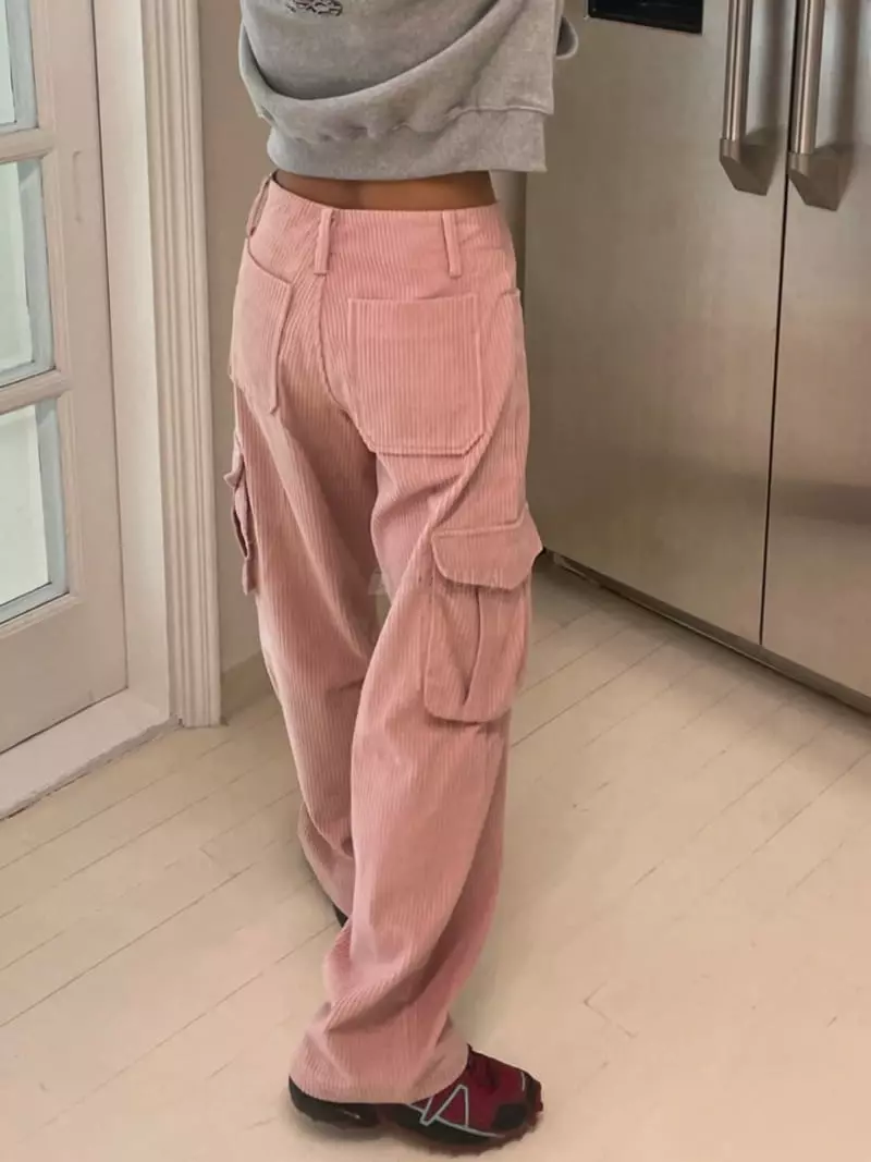 Charlotte - Korean Women Fashion - #momslook - Rib Pants