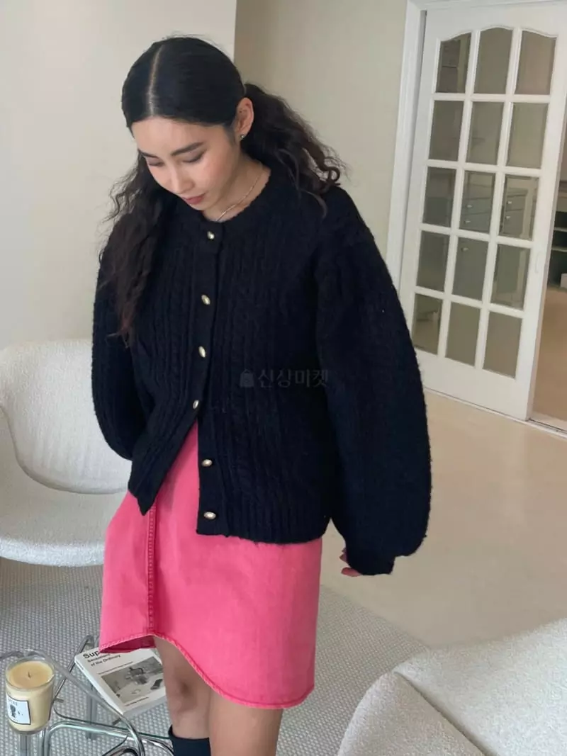 Charlotte - Korean Women Fashion - #momslook - Twist Cardigan - 6