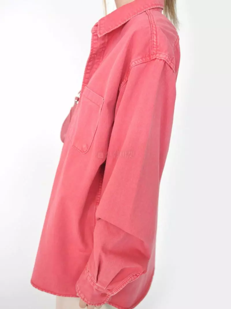 Charlotte - Korean Women Fashion - #restrostyle - Denim 937 Shirt