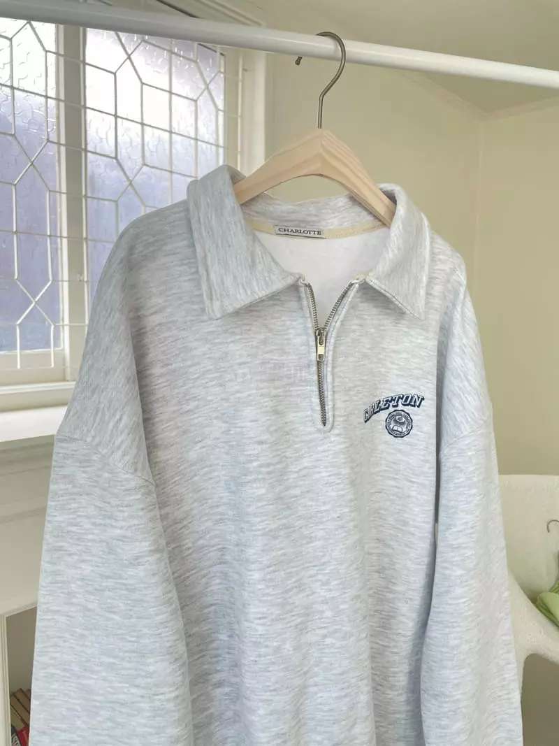 Charlotte - Korean Women Fashion - #restrostyle - Calton Sweatshirt - 4