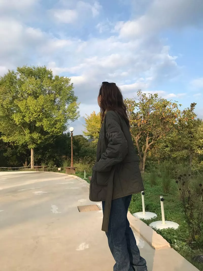 Charlotte - Korean Women Fashion - #thatsdarling - Quilting Jacket - 2