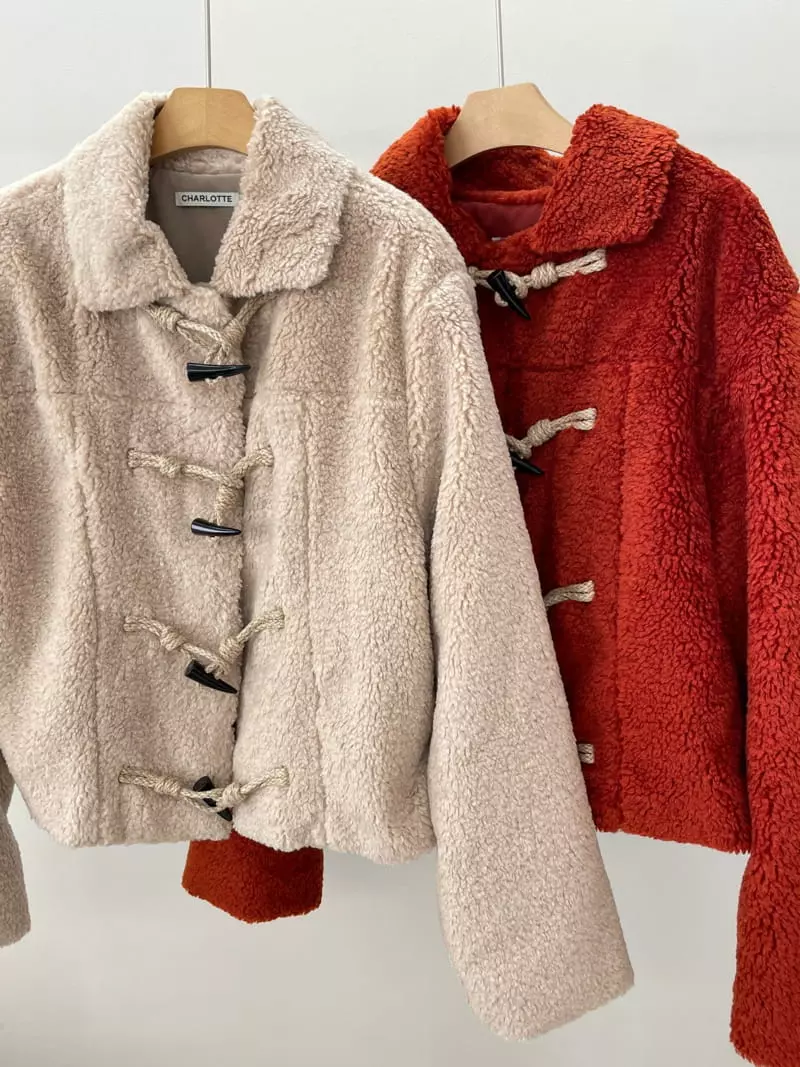 Charlotte - Korean Women Fashion - #vintageinspired - Fleece Jacket - 8