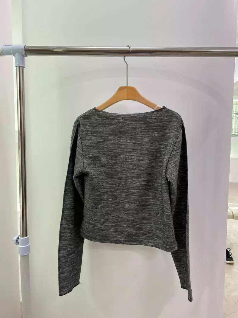 Charlotte - Korean Women Fashion - #womensfashion - Inner Boat Neck Tee - 5