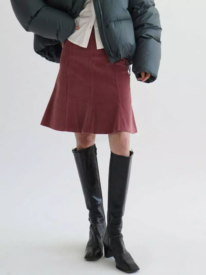 Charlotte - Korean Women Fashion - #womensfashion - Rib Skirt
