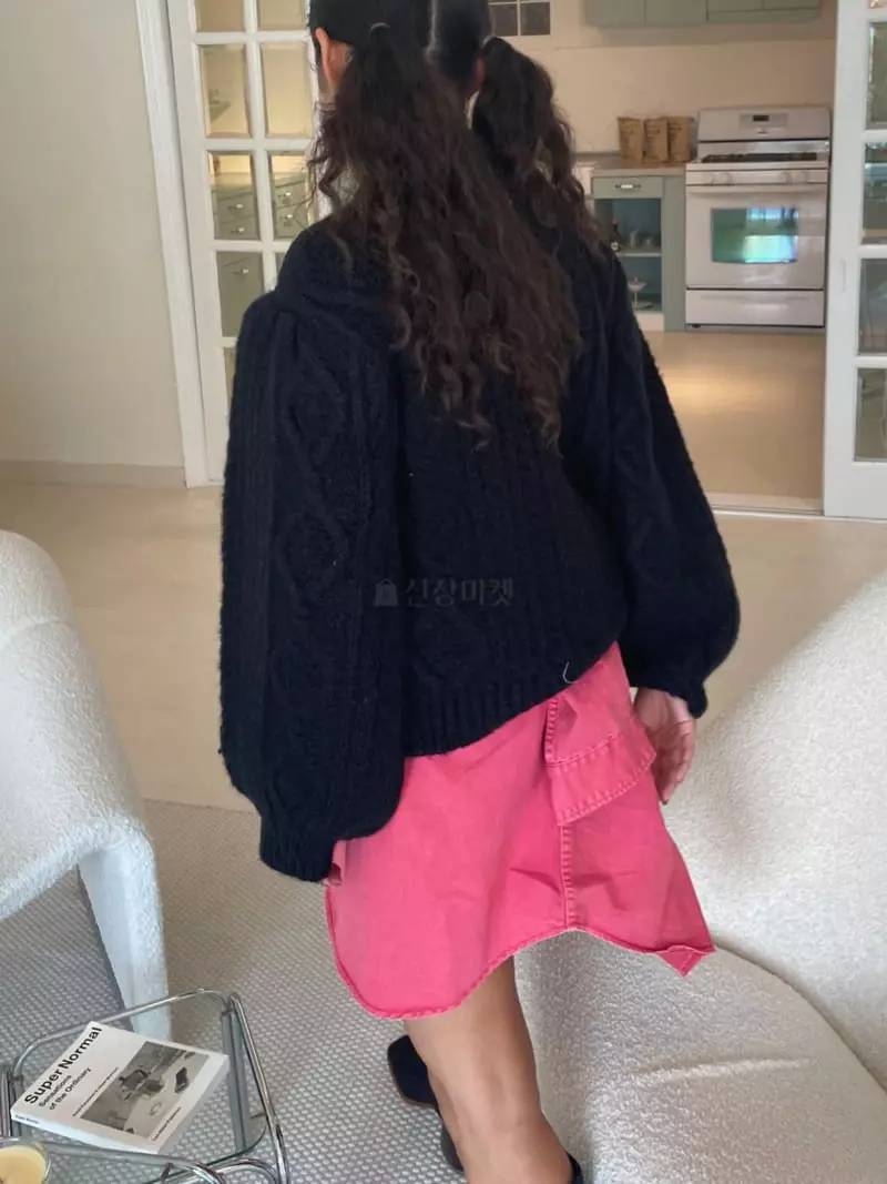 Charlotte - Korean Women Fashion - #womensfashion - Twist Cardigan - 5