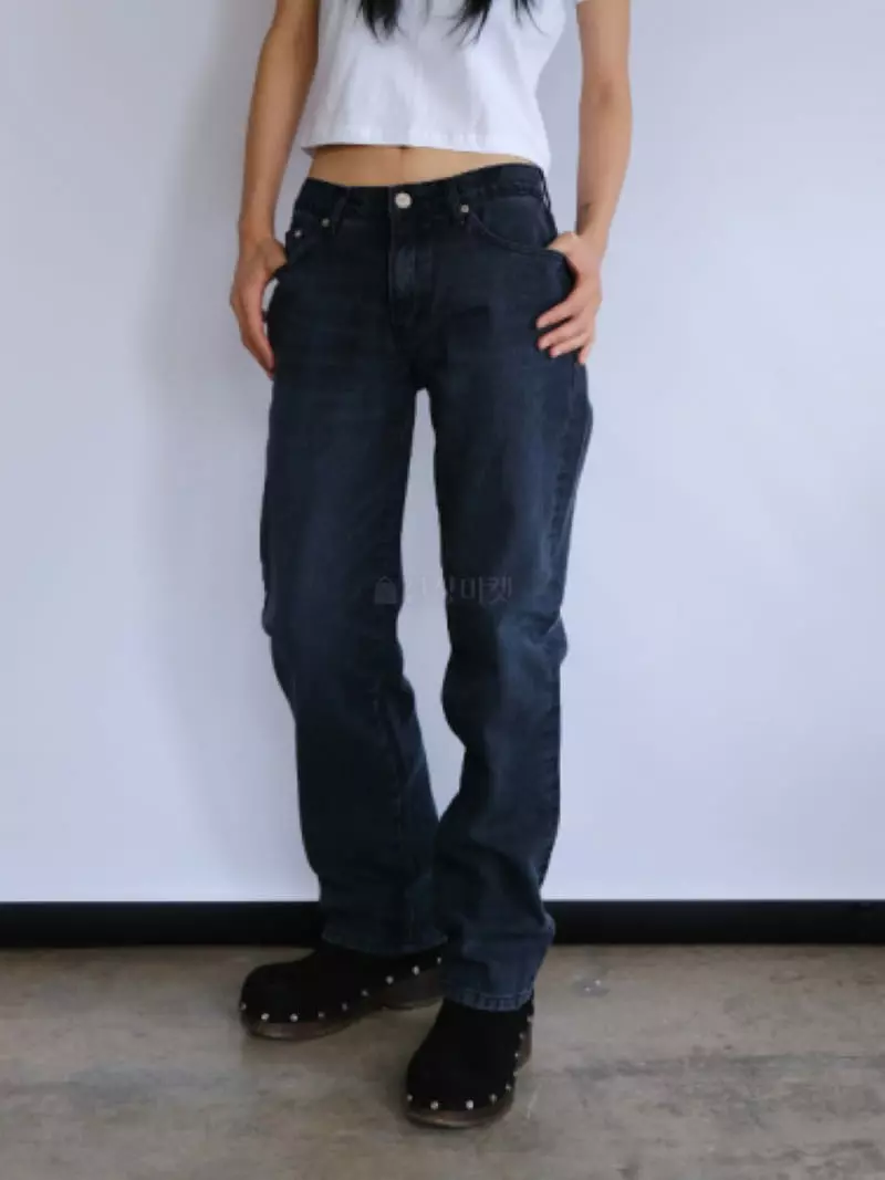 Charlotte - Korean Women Fashion - #womensfashion - 935 Washing Jeans