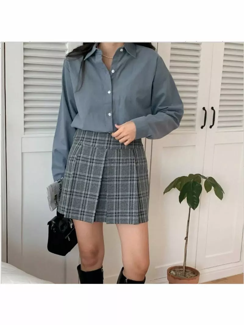 Chemi - Korean Women Fashion - #momslook - Peach To Me Shirt - 7