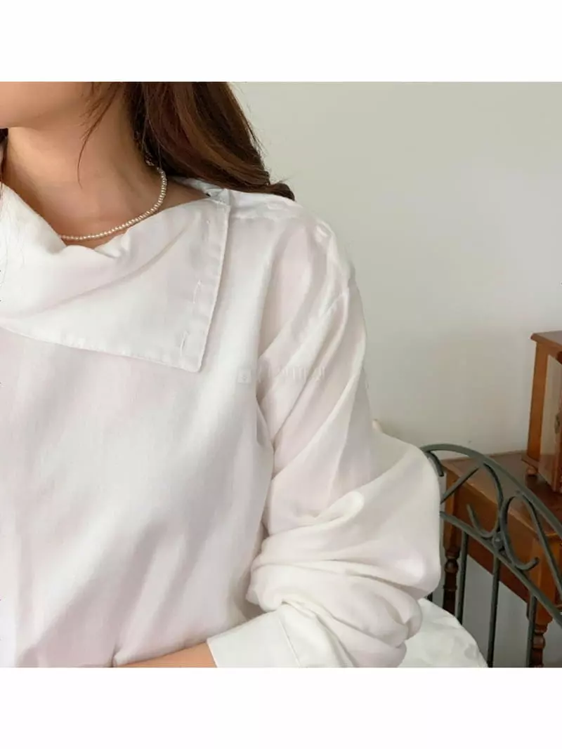 Chemi - Korean Women Fashion - #womensfashion - Peacher Dinner Blouse - 4