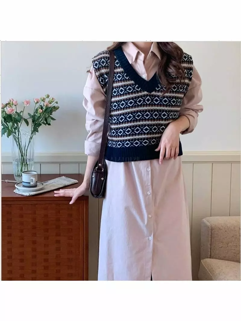 Chemi - Korean Women Fashion - #romanticstyle - Luky One-piece - 10