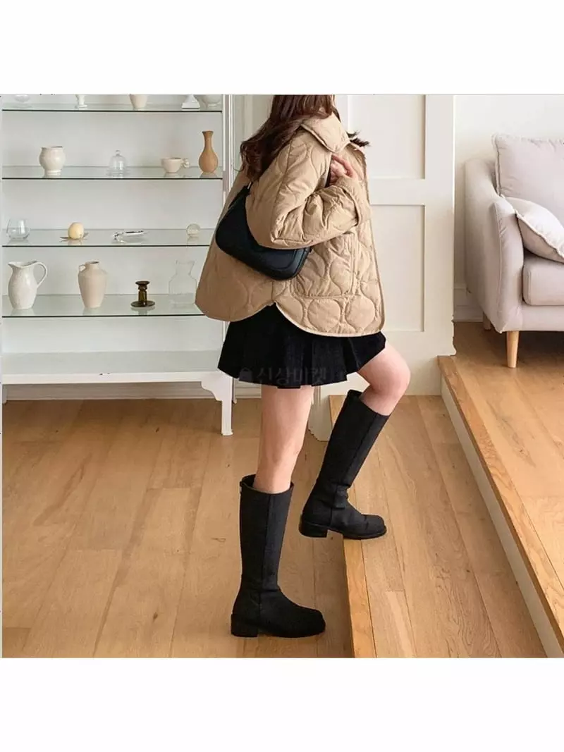 Chemi - Korean Women Fashion - #vintageinspired - Wave Jumper - 3