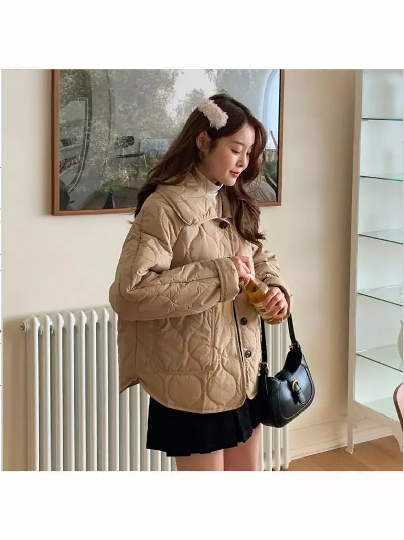 Chemi - Korean Women Fashion - #vintageinspired - Wave Jumper - 4