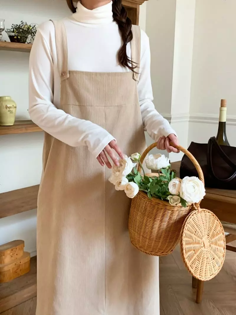 Chemi - Korean Women Fashion - #womensfashion - High Turtleneck Tee