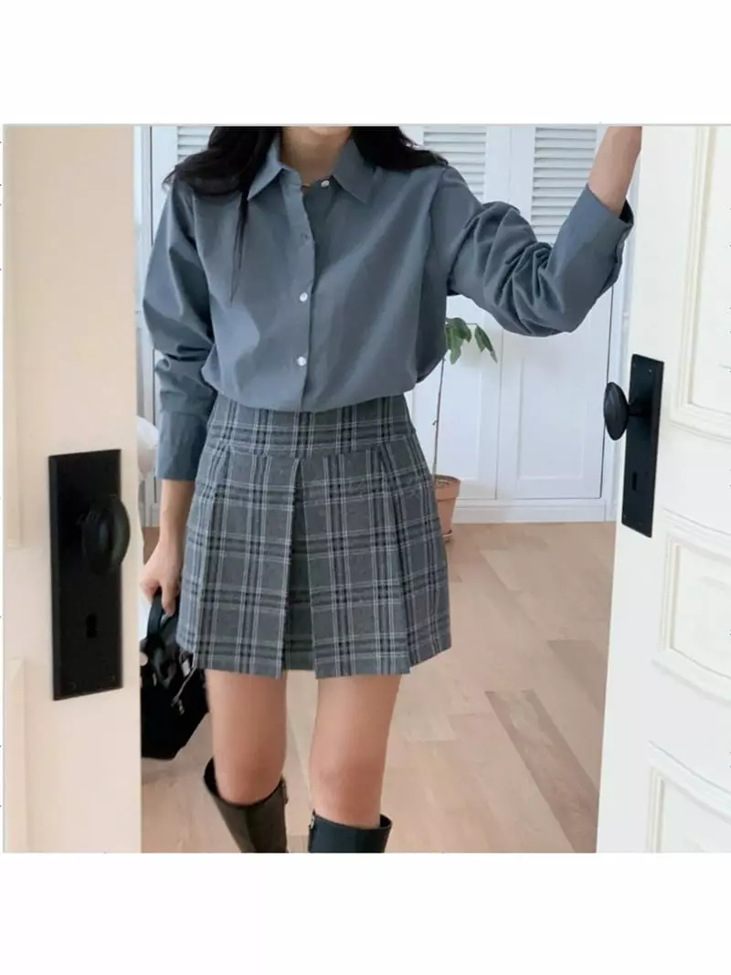 Chemi - Korean Women Fashion - #womensfashion - Peach To Me Shirt - 6