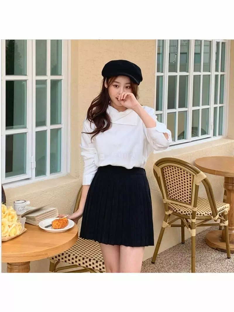 Chemi - Korean Women Fashion - #womensfashion - Peacher Dinner Blouse - 3
