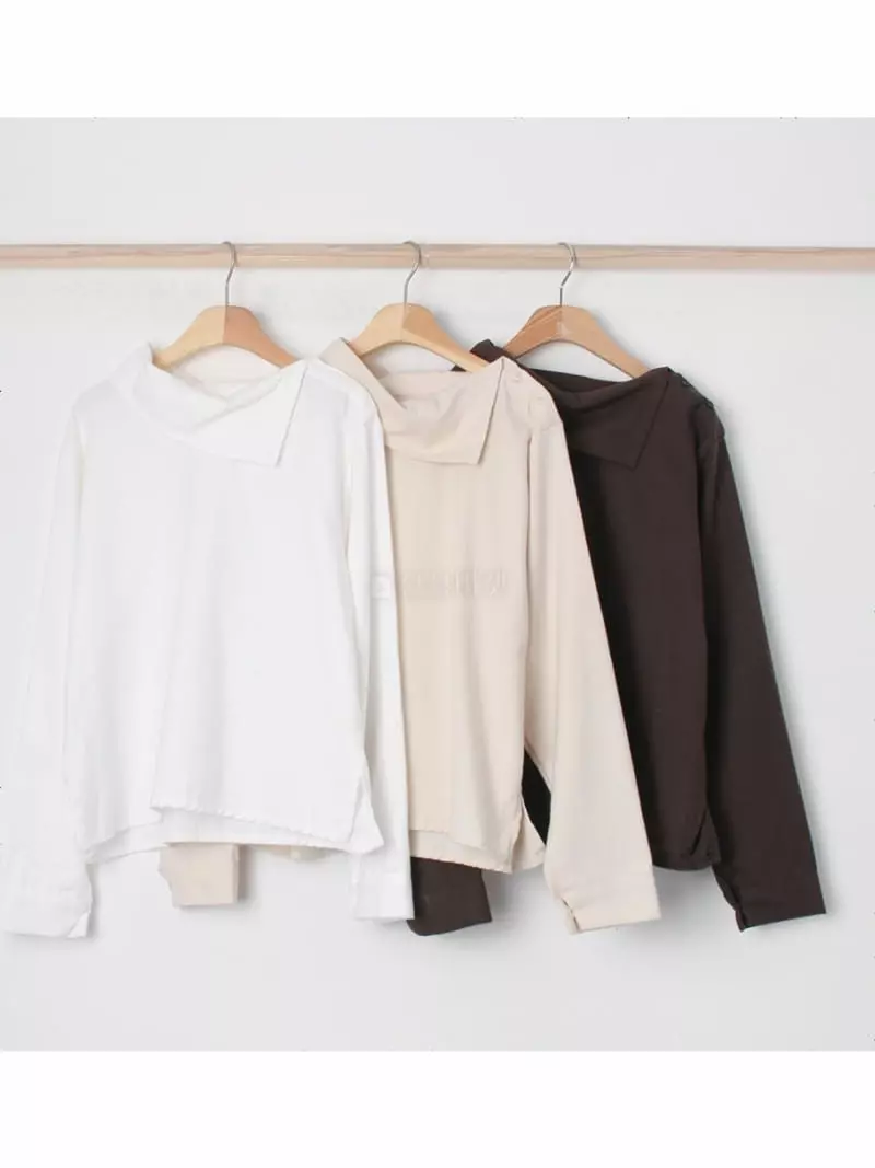 Chemi - Korean Women Fashion - #womensfashion - Peacher Dinner Blouse - 5