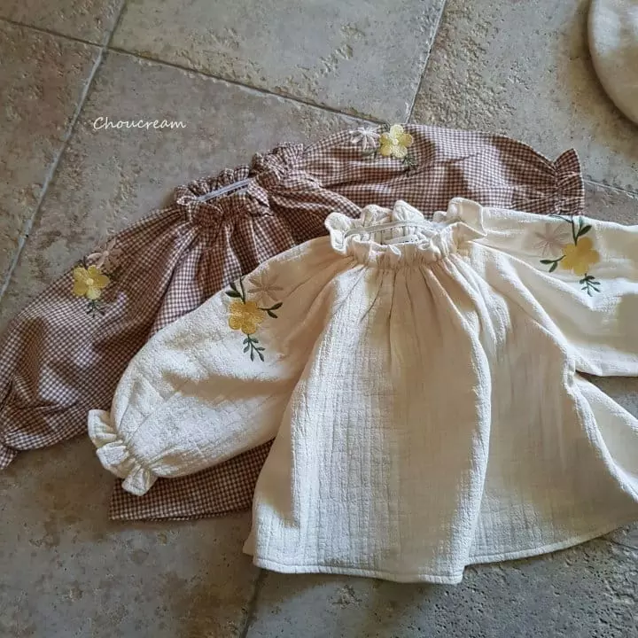 Choucream - Korean Baby Fashion - #babyboutique - Baby Blooming Blouse - 11