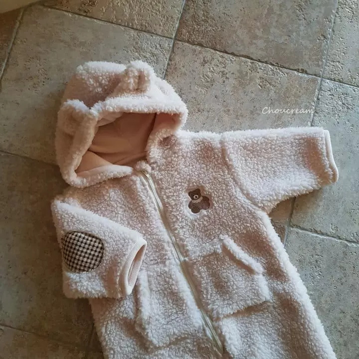 Choucream - Korean Baby Fashion - #babyboutique - Bbogle Bear Bodysuit - 9