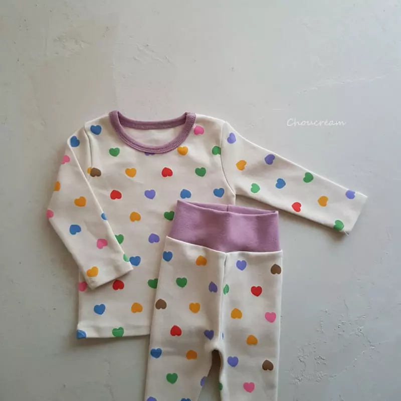 Choucream - Korean Baby Fashion - #babyboutique - Heart Candy Easywear - 6