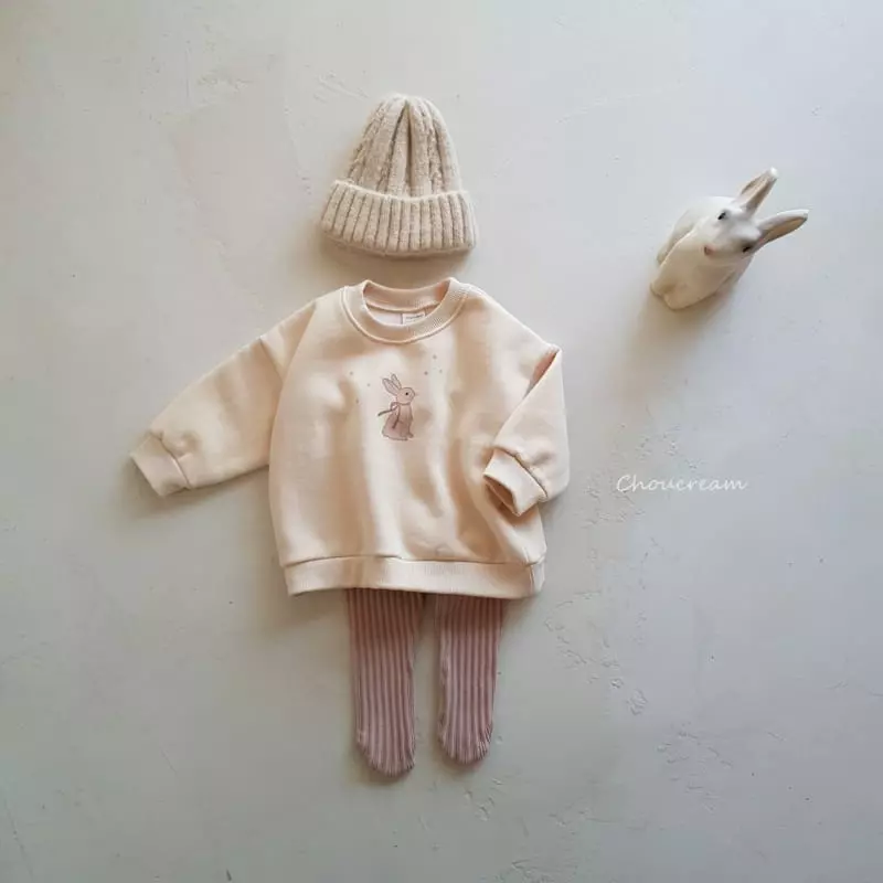 Choucream - Korean Baby Fashion - #babyboutique - Rabbit Sweatshirt - 6