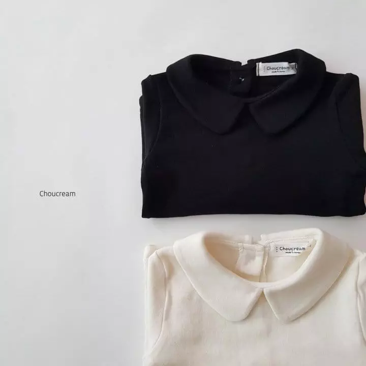 Choucream - Korean Baby Fashion - #babyboutiqueclothing - Bebe Collar Tee - 9