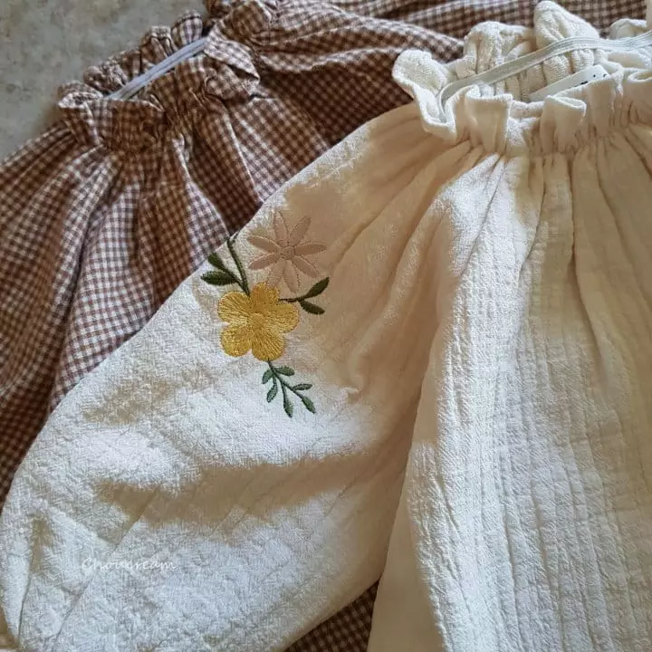 Choucream - Korean Baby Fashion - #babyboutiqueclothing - Baby Blooming Blouse - 12