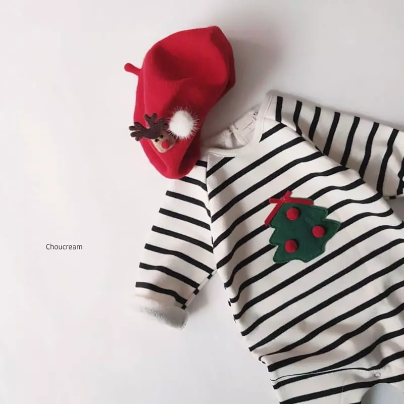 Choucream - Korean Baby Fashion - #babyboutique - Tree Bodysuit - 4