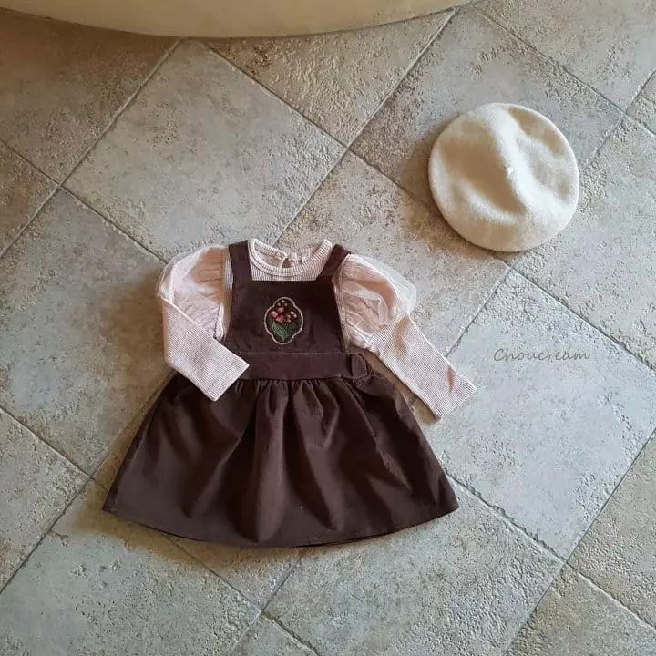 Choucream - Korean Baby Fashion - #babyclothing - Rora Dungarees One-piece - 12