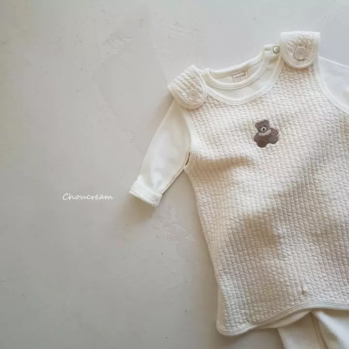 Choucream - Korean Baby Fashion - #babyclothing - Quilting Sleepvest - 7