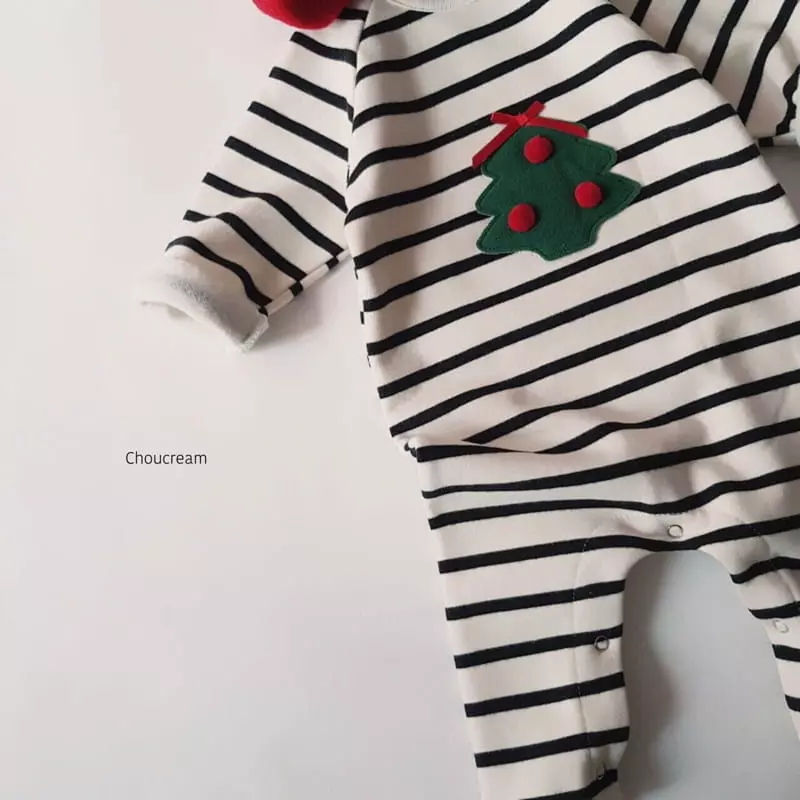 Choucream - Korean Baby Fashion - #babyclothing - Tree Bodysuit - 5