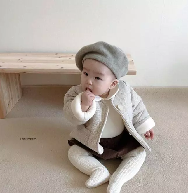 Choucream - Korean Baby Fashion - #babyfashion - Bebe Padding Jacket