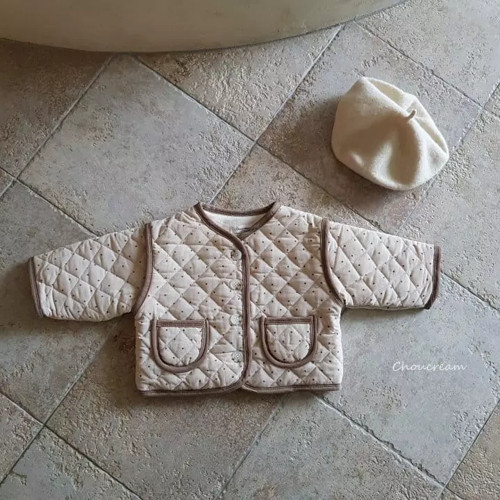 Choucream - Korean Baby Fashion - #babyfashion - Beeb Quilting Jacket - 11