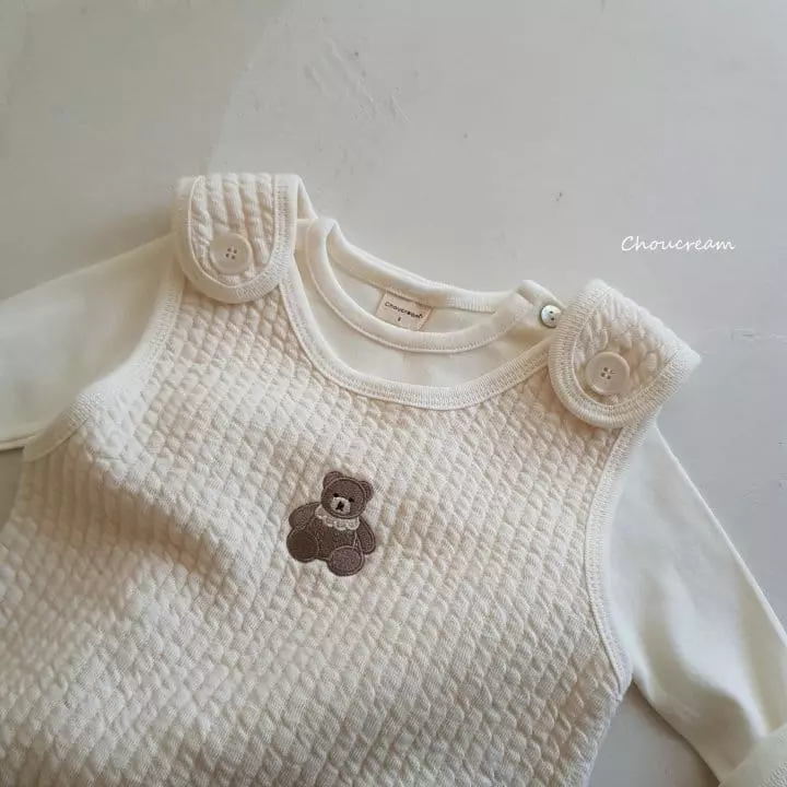 Choucream - Korean Baby Fashion - #babyfashion - Quilting Sleepvest - 8