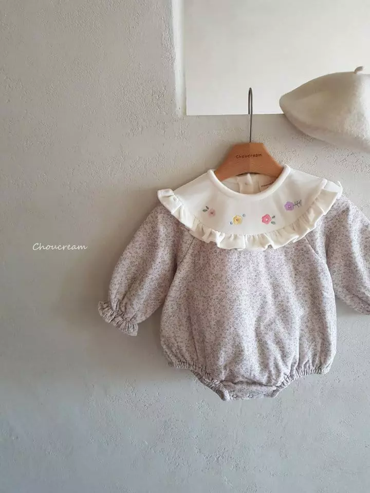 Choucream - Korean Baby Fashion - #babyfashion - Luella Padding Bodysuit - 3