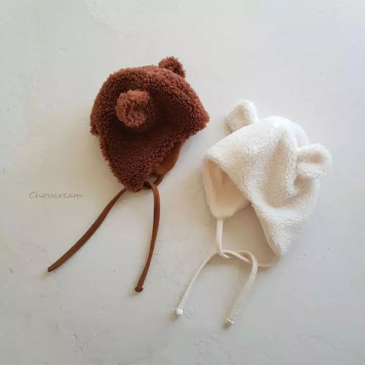 Choucream - Korean Baby Fashion - #babyfashion - Choucream Bear Hat - 12