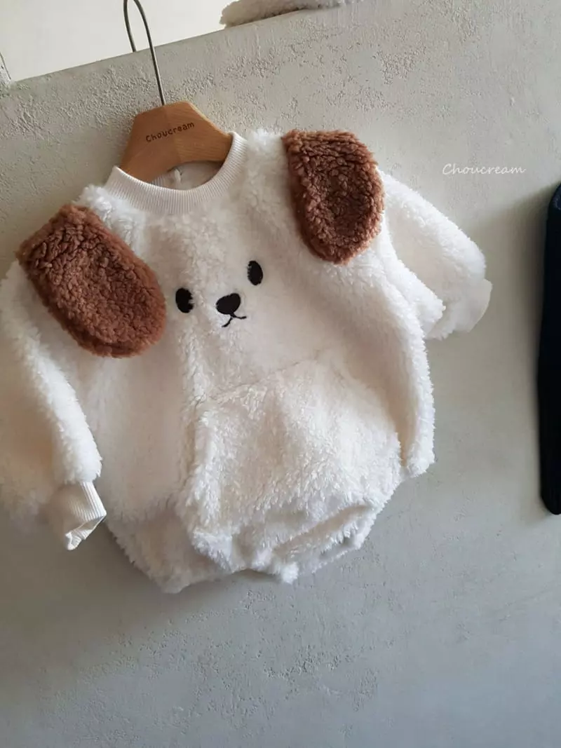 Choucream - Korean Baby Fashion - #babyfashion - Puppy Bodysuit - 7