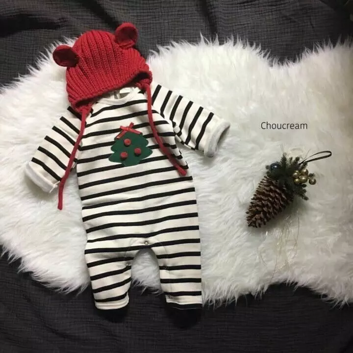 Choucream - Korean Baby Fashion - #babyfashion - Tree Bodysuit - 6