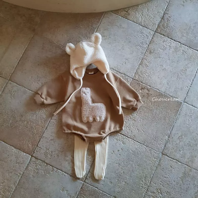 Choucream - Korean Baby Fashion - #babyfashion - Alpaca Bodysuit