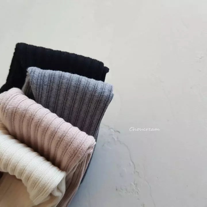 Choucream - Korean Baby Fashion - #babyfever - Fleece Rib Foot Leggings - 10
