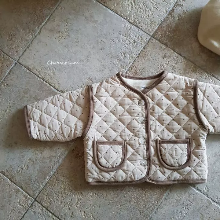 Choucream - Korean Baby Fashion - #babyfever - Beeb Quilting Jacket - 12