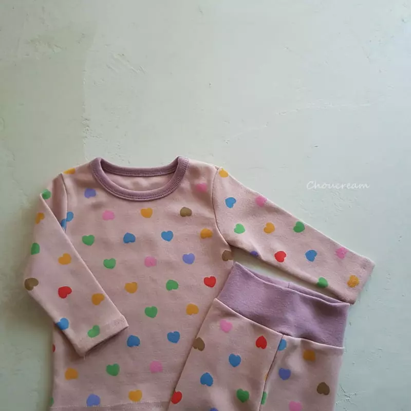 Choucream - Korean Baby Fashion - #babyfever - Heart Candy Easywear - 11