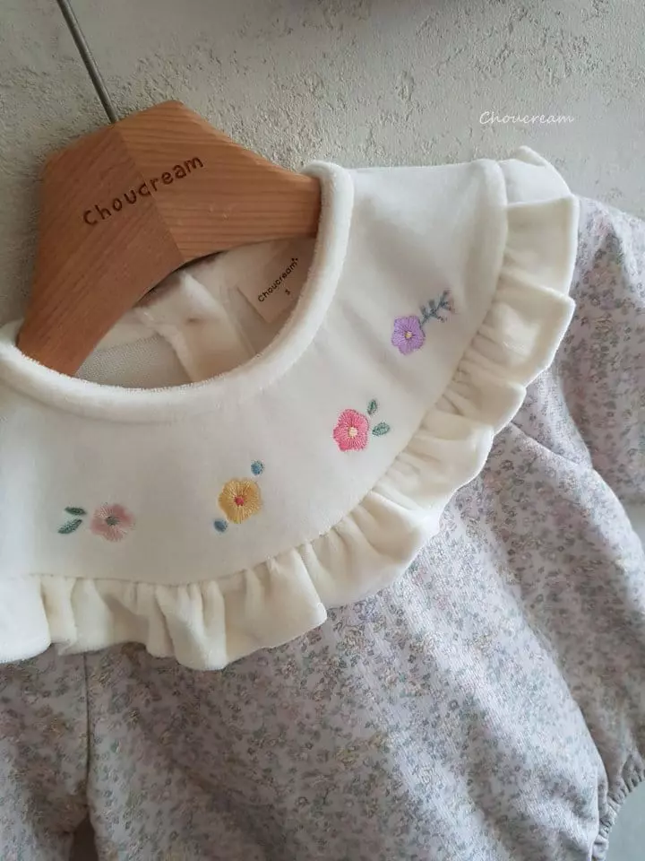 Choucream - Korean Baby Fashion - #babygirlfashion - Luella Padding Bodysuit - 5