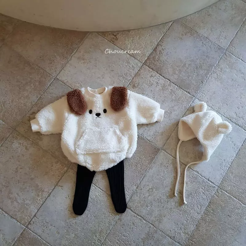 Choucream - Korean Baby Fashion - #babygirlfashion - Puppy Bodysuit - 9