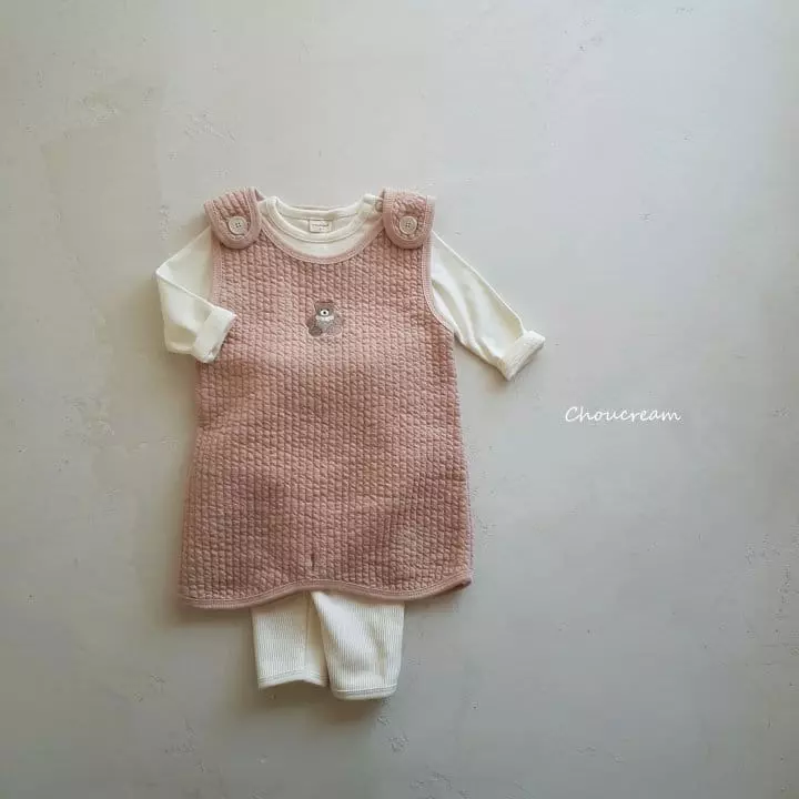 Choucream - Korean Baby Fashion - #babyoninstagram - Quilting Sleepvest - 12