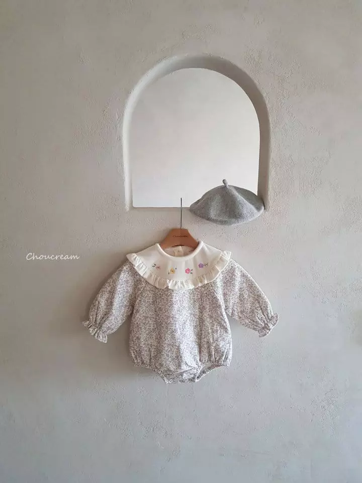 Choucream - Korean Baby Fashion - #babyoninstagram - Luella Padding Bodysuit - 7